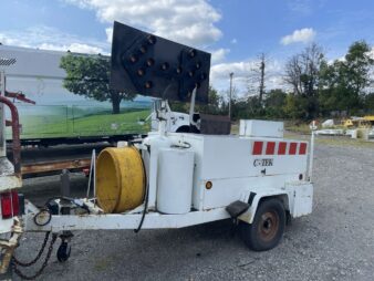 PORTABLE POWER TRAILER WITH GENERATOR