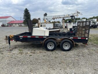 2013 RICE 76" x 14' TANDEM AXLE LANDSCAPE UTILITY