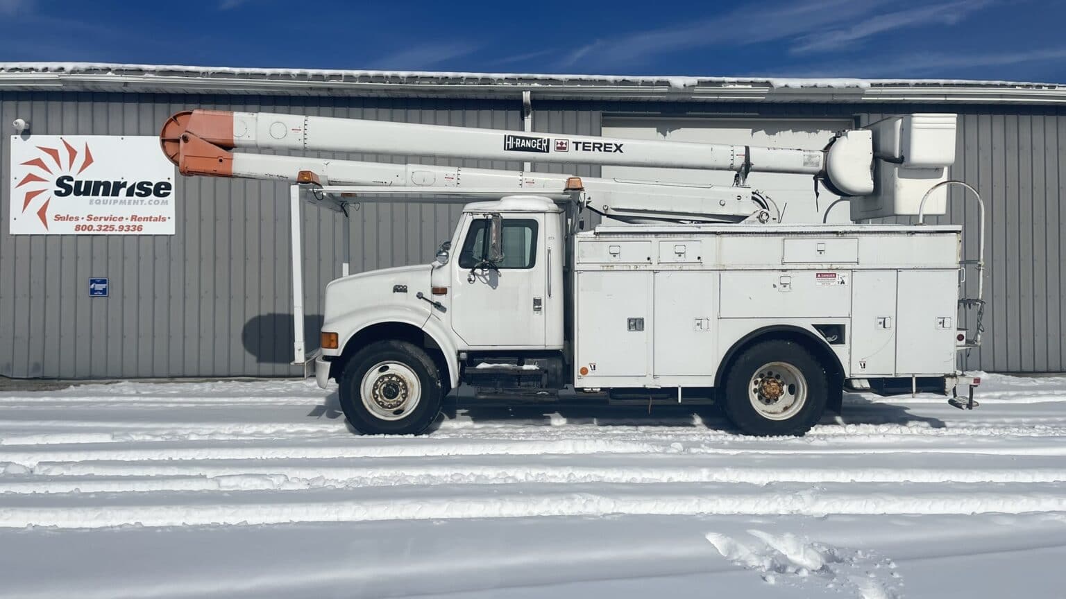 Bucket Trucks for Sale Bucket Rentals Sunrise Equipment