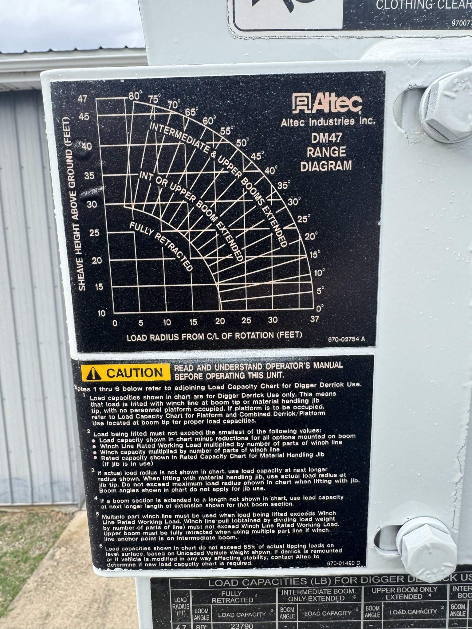 47' ALTEC DM47B-TR ON 2016 INTERNATIONAL 7300 4X4 CHASSIS - Image 28