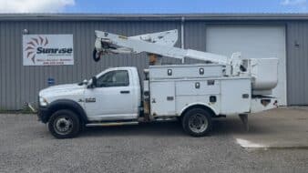 42' ALTEC AT37G ON 2014 RAM 5500 4x4 BUCKET TRUCK