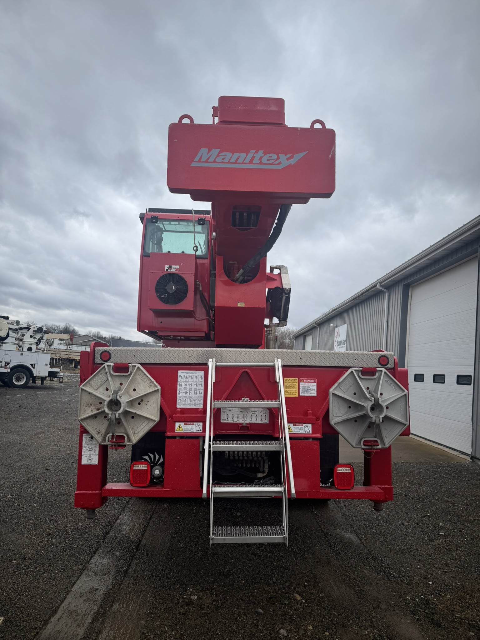 50 TON MANITEX 50155 CRANE ON A 2014 PETERBILT 367 CHASSIS- 155' BOOM - Image 9