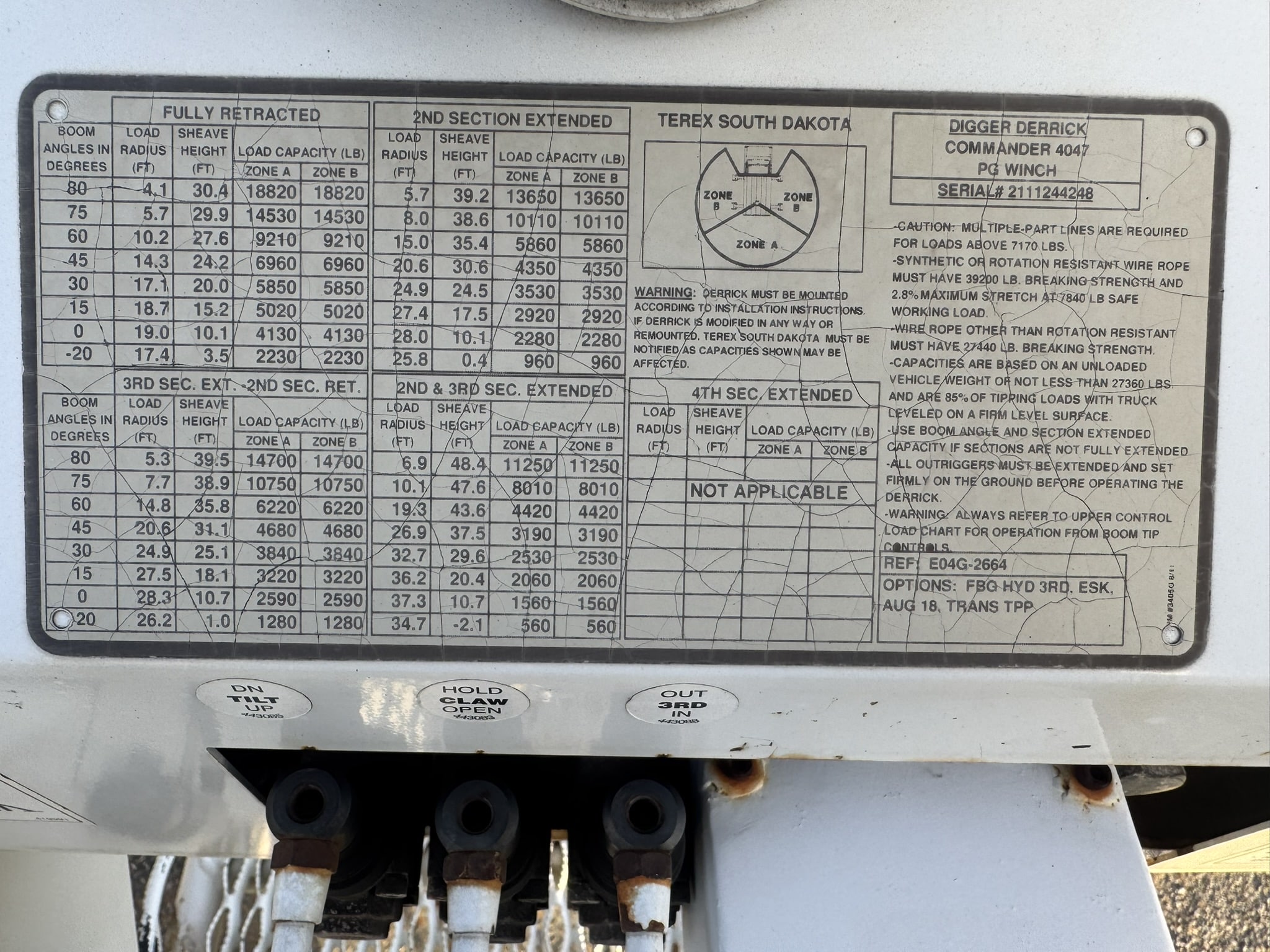 47' TEREX COMMANDER C4047 ON 2012 INTERNATIONAL 4X4 CHASSIS - Image 28